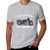 Klasyczny amerykański motocykl mężczyzn. T-shirty. T-shirt anime wierzchołki mężczyzn graficzne koszule