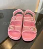 Designer Flip Flops Women Sandals Jelly Rubber Sandal Mini Slippers Platform Slides Buckle Candy Color Slipper Summer Sandal