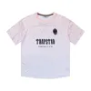 Diseñador THOCHA Moda de verano Men casual Camisetas de manga corta Trapstar Letter Pint Tee Unisex Top de gran tamaño