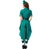 Costume de fête de la Saint-Patrick adulte Set Irish Day Dress Up