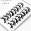 False Eyelashes SEXYSHEEP 8 pairs of 3D artificial mink eyelashes natural false fluffy makeup extended wholesale in bulk Q240425