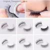 False Eyelashes 1 pair of reusable self-adhesive false eyelashes 3D mink no glue extended for 3 seconds Q2404253