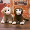 Animales de peluche rellenos peluche juguete larga modelo de mono con tontería simulación de muñecas lindo animal caricatura