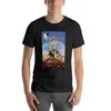 Gigantyczne wpływy bestii bestii czarna koszulka T-shirt Szybko susząca topy dla mężczyzn