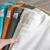 T-shirt maschile di qualità da 7,4 once da 210 gsm maglietta per cadute per uomini a maniche corte di grandi dimensioni top di cotone estate di grandi dimensioni Shirtsl24425