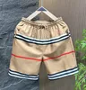 Striped Grid Design Swim Shim Beach Herren Shorts Sommer Designer lässig Kurzhau Sport Mode Schnelle Trocknungsmänner Hose Keee Länge entspannt locker 7xl