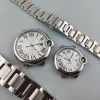 Case Miyota 8215 Case da 41mm Coppia Case di orologio Blue Balon Watch Case in acciaio inossidabile Accessori per orologi parti femminile