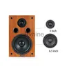 200W 6,5 tums skrivbord tvåvägs SER High Power HiFi Audio Ser Passive Bookhelf Surround Home Theatre Ser Sound Box 240422