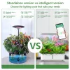 Kontrola Tuya Wi -Fi Plant Hydroponics System Rosnąca światło LED Bezgiem inteligentna maszyna do sadzenia samozwańczy sadzarka do ogrodnictwa domowego