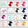 Haaraccessoires 20 kleur baby baby baby meisje schattig grote boog hoofdband pasgeboren vaste kopteksel hoofdtooi nylon elastische band geschenken rekwisieten drop otmxs