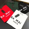 T-shirt da donna/maschile da uomo/uomo maglietta per lettere di lusso a maniche corte bianca nera