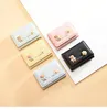 Wallets Women's Wallet Cute Short Trifold PU Leather Small Purse Girls Money Bag Card Holder Ladies Female 2024 Fashion