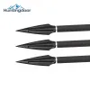 Darts 6pcs High Carbon Steel Arrow Head Broadhead Tips Arrow Point Archery Arrowheads for Compound Bow Short Arrow Recurve Bow Hunting