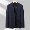 Ternos masculinos de alta qualidade homens moda bem todos os ternos de lã Primavera e outono elástico jaqueta casual blazers m-4xl