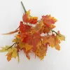 Dekorativa blommor Hösten Artificial Branch Fake Plants for Home Office Desk Decorations Christmas Thanksgiving Wedding Party