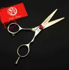 Hair Scissors 528# 5 Brand Purple Dragon Professional Hairdressing Scissors With Bag 440C Home Salon Barbers Cutting Scissors Hair Shears Q240425