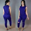 Kvinnors jumpsuits rompers ihåliga sexiga jumpsuit kvinnor jumpsuit y240425