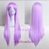 Perücken Frauen menschliches Haar Sonderangebot bieten Cosplay Anime 80cm vielseitig viel gerader Damen Multi-Color Cos Colored Perücke