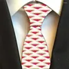 Bow Ties Design roliga slipsar för män tecknad nyhet mode frukt tryckt hals bröllop gåva parti tillbehör 5ld44