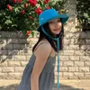 Bérets japonais Chapeaux de seau à lacets mignons de femme Spring Summer Sunscreen Sunshade Bob Corée