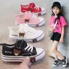 Kids Canvas Casual Toddler Skateboarding Shoes Running Children Youth Baby Sport Shoes Spring Autumn Boys Girls Casual Soft Sole Shoe size 20-37 i9km#