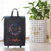 Shopping Bags Ladies Small Wheel Boarding Travel Bag Collapsible Grocery Puller Trolley Portable Storage Cart