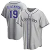 Baseball Jersey Rockies 19# 28# Blackmon Fan Edition