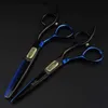 Hair Scissors 2024 professional Japan 440c steel 6 inch Bull head hair cutting scissors haircut thinning barber cut shears hairdressing scissorsJapan Q240425