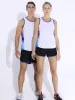 Set uomo/donna sportivo Sports Set Marathon Clothes Vest