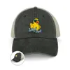 Berets What The Duck Cute Yellow Duckling Cowboy Hat Sun For Children Ball Cap Women Men's