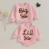 One-Pieces Baby Sweatshirt Strampler Neugeborene Kind Mädchen Baumwolle übergroß