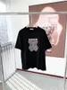 Designerskie koszulki Tide Tide Tee Tee Men Kobiety okrągły szyję krótki rękaw Tshirt swobodny luźne moda High Street Hip Hop Stylowe wierzchołki B5