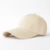 Kapity kulowe Extra długie wizje mężczyzn baseballowa czapka baseballowa duża głowica Sport w rozmiarze duży stały kolor Słońca Regulowany 56-59 cm 60-64