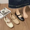 Dress Shoes Comemore Soft Sole Mary Jane Women's 2024 Spring Shoe Women Sandals With Heels Casual Elegant Leather Pumps Summer