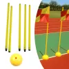 Calcio calcio di allenamento calcio Segno di calcio pali di allenamento di marcato di calcio Polo 50 cm/per PVC per sport di allenamento per il fitness