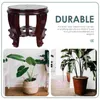 Ensemble de vaisselle en bois planteur de jardinière de style oriental porte-plante tabouret chinois affichage piédestal vase vase vase aquarium table lampe