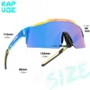 Kapvoe Child Sunglasses Skating Cycling Glasses를위한 Pochromic 스포츠 안경 Kids UV400 소년 소녀 패션 자전거 고글 Cool 240412