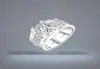 Luxe 1 karaat 2 karaat Moissanite Man Ring Fijne sieraden 925 Sliver Wedding Infinity Rings35504904381052