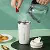 Tumblers Stainless steel coffee cup 380/510ML hot leak proof travel vacuum insulated water bottle H240425