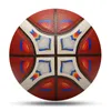 Gesmolten originele basketbalbalgrootte 7/6/5 hoogwaardige PU-slijtage-resistente match training Outdoor Indoor Men Basketbol Topu 240418