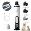 Clippers Electric Pet Nail Grinder with LED Light, Cat and Dog Clippers, USB Charging, Claw Cutter, Beauty Trimmer, Pet Beauty Products