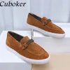 Casual Shoes 2024 Women Flat Causal Suede Female Loafers Brand Runway Spring Summer Ladies Walking Out Holiday Flats For