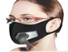 PM25 Staubfeste Maske Smart Electric Lüftermasken Antipollution Pollenallergie Atmungsfreie Gesichtsschutzabdeckung 4 Schichten Schutz6808445