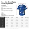 Men's Casual Shirts Summer Palm Trees Shirt Plant Print Cool Hawaiian Men Short Sleeve Beach Y2K Street Graphic Oversized Blouses