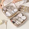 Kosmetische Taschen Multi funktionales Reißverschluss Leichtes Frauen -Make -up -Handtasche für die bequeme Aufbewahrung von Kosmetika während der Reise