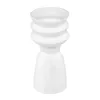 Vases Vase blanc Nordic Design simple céramique créatif de fleur de fleur d'eau surélevée fleurs fraîches salon décoration de table florale