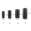 Storage Bottles 100pcs 15ml Empty Black Deodorant Twist Up Stick Tube Round Bottom Filling Container