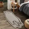 Carpets Cute Cat Carpet Non-slip Bedroom Rug Bedside Area Rugs Living Room Kawaii Carpet Soft Mats Decor Alfombra Tapis De Chambre