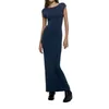 Casual Dresses Women's Long Tank Dress Tight Montered Round Neck Sleunteless Backless Solid Color Bodycon For Party Wedding Club Sexig