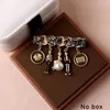 Brooches High Grade Retro Pearl Tassel Brooch Women's Coat Temperament Crystal Corsage Bee Chain Pins For Men's Suit Accessories Gift